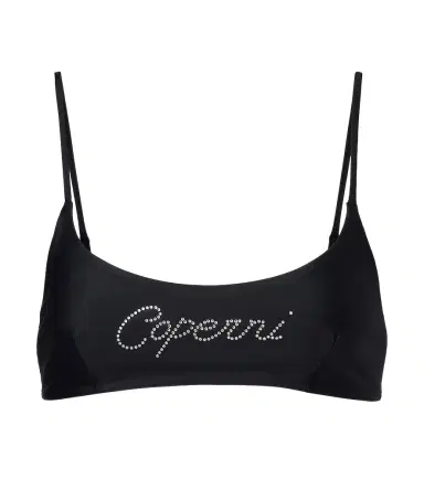 Coperni Logo crystal-embellished bikini top | Thumbnail 1