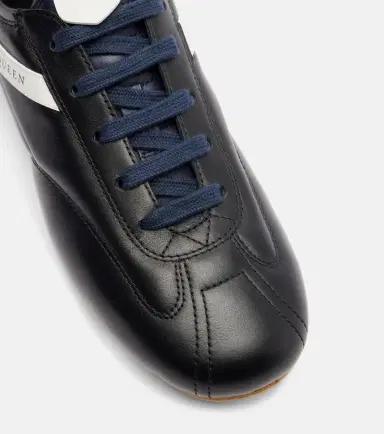 Alexander McQueen Boxe leather sneakers | Thumbnail 5