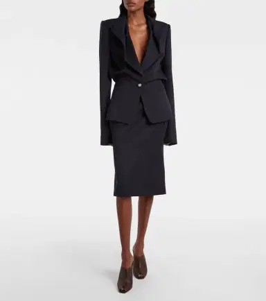 Alexander McQueen Horn leather mules | Thumbnail 2 Alexander McQueen Horn leather mules | Thumbnail 2