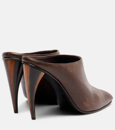 Alexander McQueen Horn leather mules | Thumbnail 5 Alexander McQueen Horn leather mules | Thumbnail 5