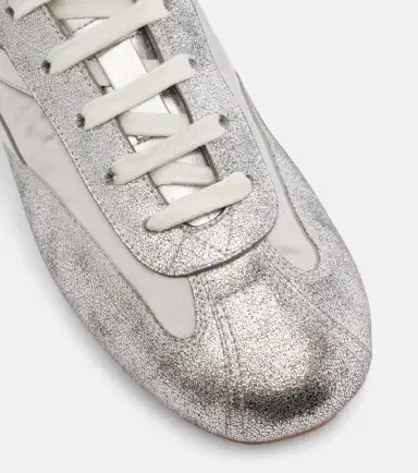 Alexander McQueen Boxe metallic leather sneakers | Thumbnail 4 Alexander McQueen Boxe metallic leather sneakers | Thumbnail 4