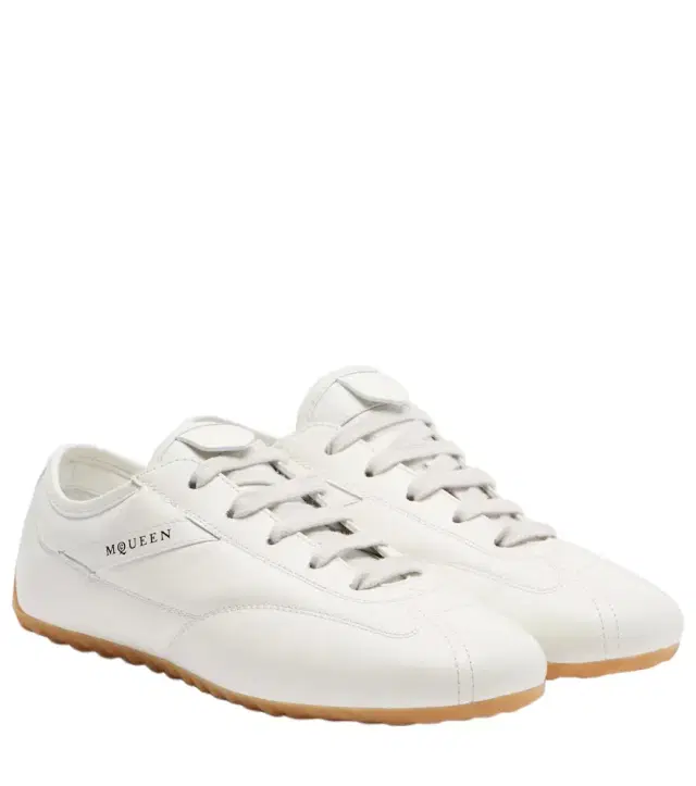 McQueen Boxe leather sneakers