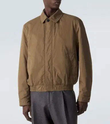 Saint Laurent Cotton blouson jacket | Thumbnail 3 Saint Laurent Cotton blouson jacket | Thumbnail 3