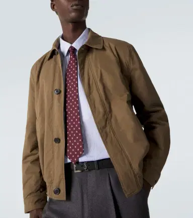 Saint Laurent Cotton blouson jacket | Thumbnail 5 Saint Laurent Cotton blouson jacket | Thumbnail 5