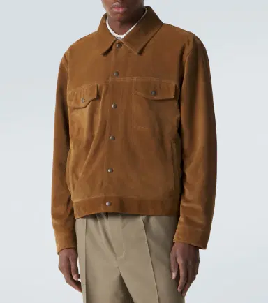 Saint Laurent Suede blouson jacket | Thumbnail 4