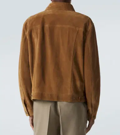 Saint Laurent Suede blouson jacket | Thumbnail 5