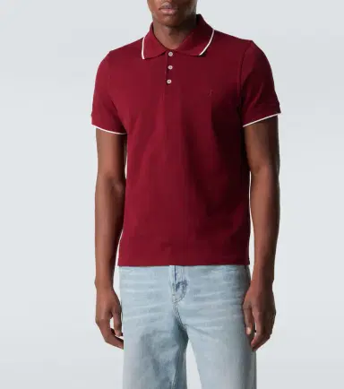 Saint Laurent Cotton polo shirt | Thumbnail 4