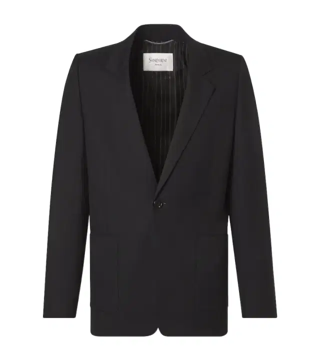Saint Laurent Wool gabardine blazer