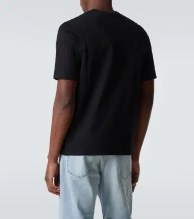Saint Laurent Logo cotton jersey T-shirt | Thumbnail 2