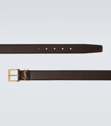 Saint Laurent Cassandre Vadim leather belt | Thumbnail 2
