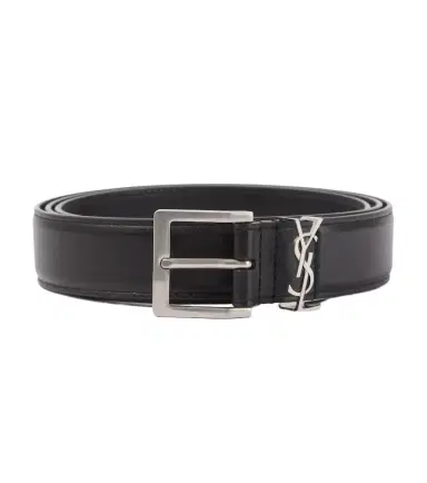 Saint Laurent Cassandre leather belt | Thumbnail 1