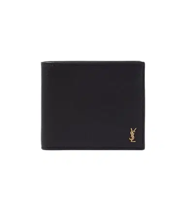 Saint Laurent Tiny Cassandre East/West leather wallet | Thumbnail 1 Saint Laurent Tiny Cassandre East/West leather wallet | Thumbnail 1