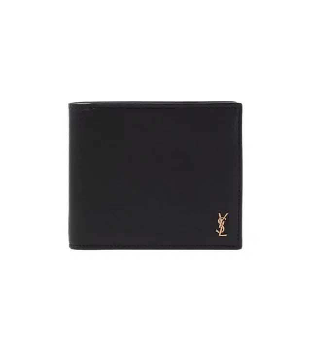 Saint Laurent Tiny Cassandre East/West leather wallet