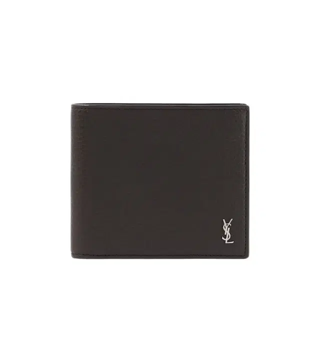 Saint Laurent Tiny Cassandre East/West leather wallet