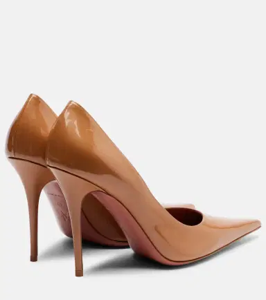 Amina Muaddi Barbara patent leather pumps | Thumbnail 2