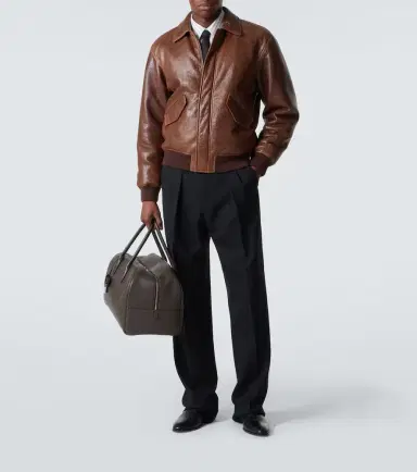 Saint Laurent Bowling Small leather duffle bag | Thumbnail 5
