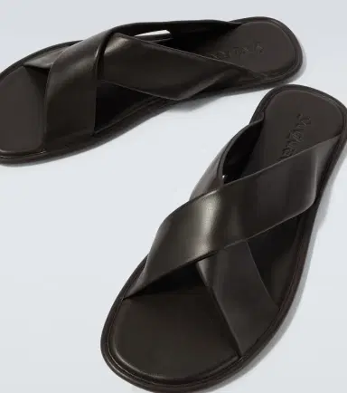 Saint Laurent Carlyle leather sandals | Thumbnail 3 Saint Laurent Carlyle leather sandals | Thumbnail 3