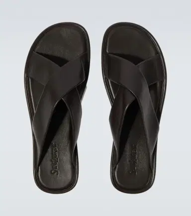 Saint Laurent Carlyle leather sandals | Thumbnail 4 Saint Laurent Carlyle leather sandals | Thumbnail 4