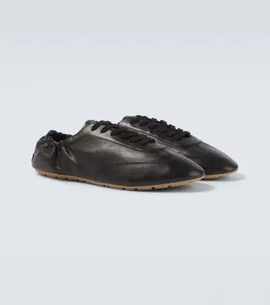 Saint Laurent Lewis leather sneakers | Thumbnail 2 Saint Laurent Lewis leather sneakers | Thumbnail 2