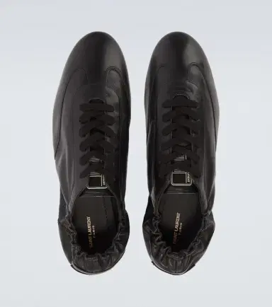 Saint Laurent Lewis leather sneakers | Thumbnail 3 Saint Laurent Lewis leather sneakers | Thumbnail 3