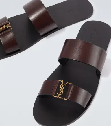 Saint Laurent Babylone leather sandals | Thumbnail 6 Saint Laurent Babylone leather sandals | Thumbnail 6