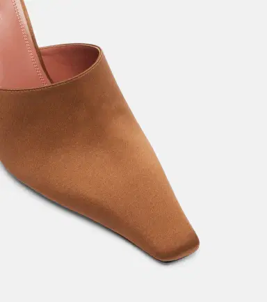 Amina Muaddi Jamie leather mules | Thumbnail 4