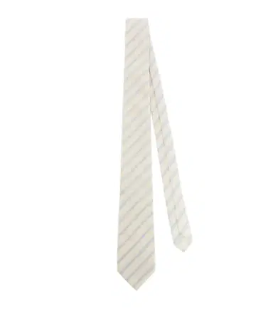 Saint Laurent Striped silk tie | Thumbnail 1