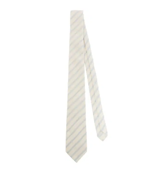 Saint Laurent Striped silk tie
