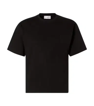 Saint Laurent Cropped cotton jersey T-shirt | Thumbnail 1