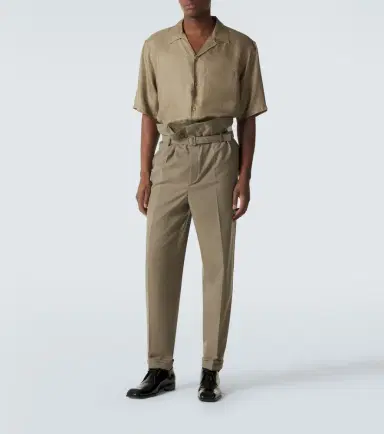 Saint Laurent Printed silk satin bowling shirt | Thumbnail 5 Saint Laurent Printed silk satin bowling shirt | Thumbnail 5