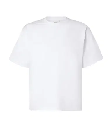 Saint Laurent Cropped cotton jersey T-shirt | Thumbnail 1