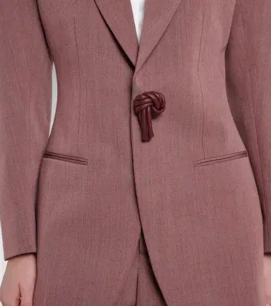 Bottega Veneta Wool and linen-blend blazer | Thumbnail 7 Bottega Veneta Wool and linen-blend blazer | Thumbnail 7