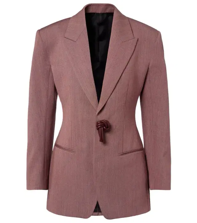 Bottega Veneta Wool and linen-blend blazer