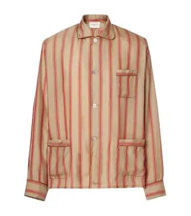 Saint Laurent Striped twill shirt | Thumbnail 1
