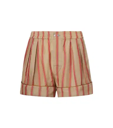 Saint Laurent Striped twill shorts | Thumbnail 1