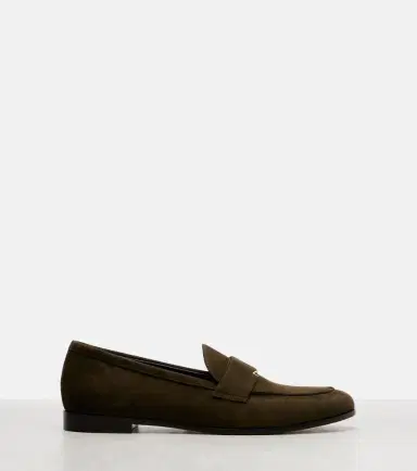 Max Mara Embellished suede loafers | Thumbnail 3