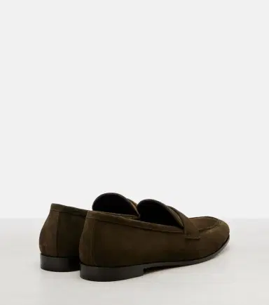 Max Mara Embellished suede loafers | Thumbnail 4