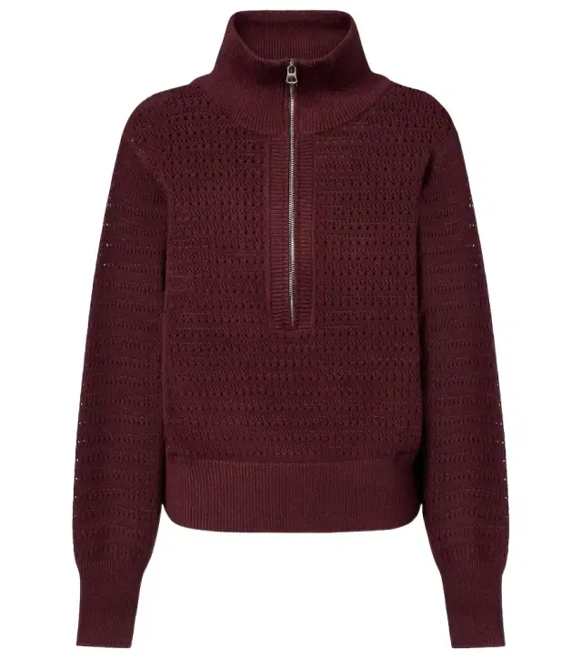 Varley Darla half-zip sweater