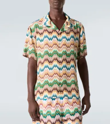 Missoni Zigzag bowling shirt | Thumbnail 3 Missoni Zigzag bowling shirt | Thumbnail 3
