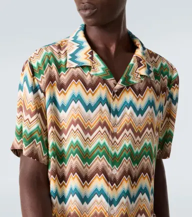 Missoni Zigzag bowling shirt | Thumbnail 4 Missoni Zigzag bowling shirt | Thumbnail 4
