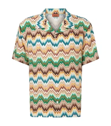Missoni Zigzag bowling shirt | Thumbnail 1 Missoni Zigzag bowling shirt | Thumbnail 1