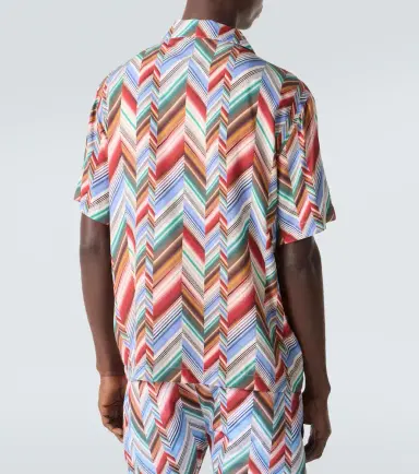 Missoni Zigzag bowling shirt | Thumbnail 3 Missoni Zigzag bowling shirt | Thumbnail 3