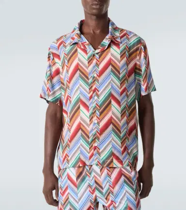 Missoni Zigzag bowling shirt | Thumbnail 5 Missoni Zigzag bowling shirt | Thumbnail 5