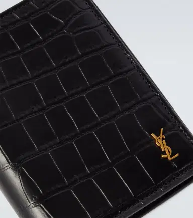 Saint Laurent Cassandre leather card holder | Thumbnail 4