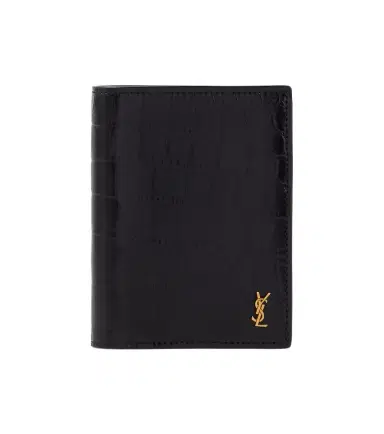 Saint Laurent Cassandre leather card holder | Thumbnail 1
