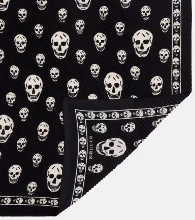 Alexander McQueen Skull silk scarf | Thumbnail 5