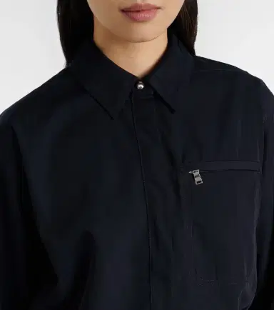 Veronica Beard Wilfred technical taffeta shirt | Thumbnail 3