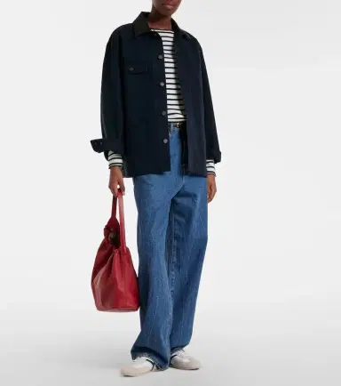 Veronica Beard Leather-trimmed canvas sneakers | Thumbnail 6