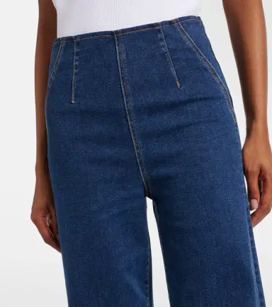Veronica Beard Joplin flared jeans | Thumbnail 4