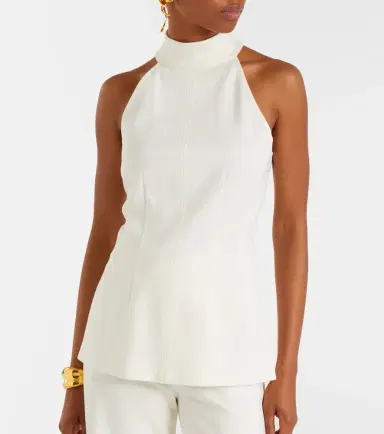 Veronica Beard Johanne halterneck top | Thumbnail 2
